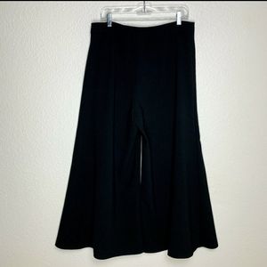 Zara woman black wide leg pants